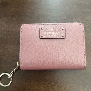 Kate Spade Dusty Pink Leather Wallet